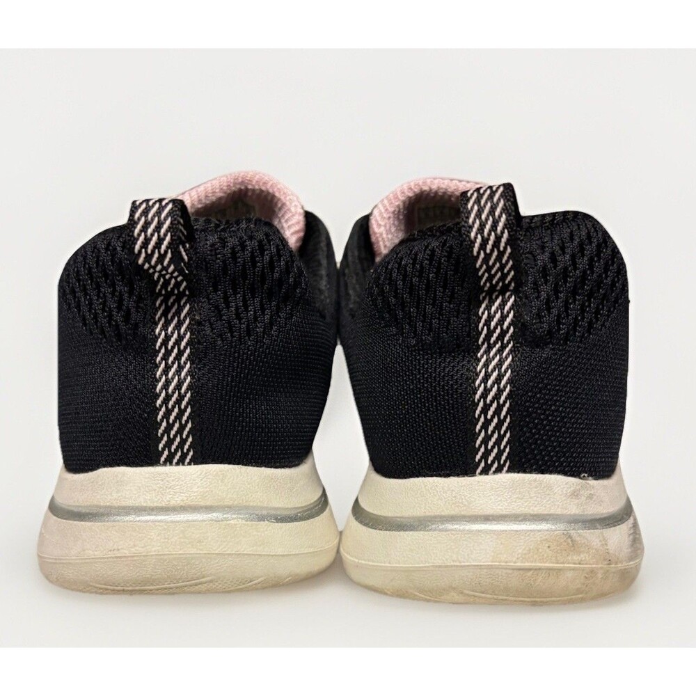 Skechers Black/Light Pink Go Walk 5 Lake Views Womens Lace Up Size 9 - Picture 4 of 11